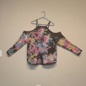 TORRID ACTIVE Cold-Shoulder Sweatshirt size 3X EUC